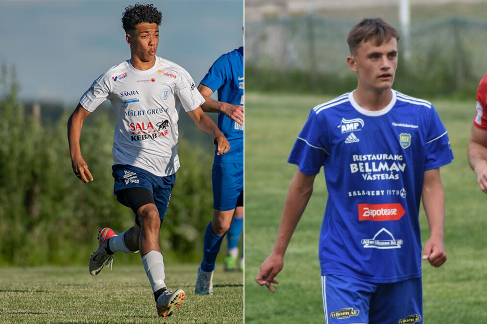 Kevin och Raul är uttagna till match med distriktslaget