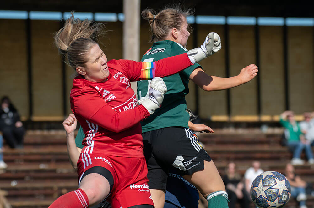 Melinda sänkte Slätta SK med ett sent mål - "Det var tunga ben i dag"