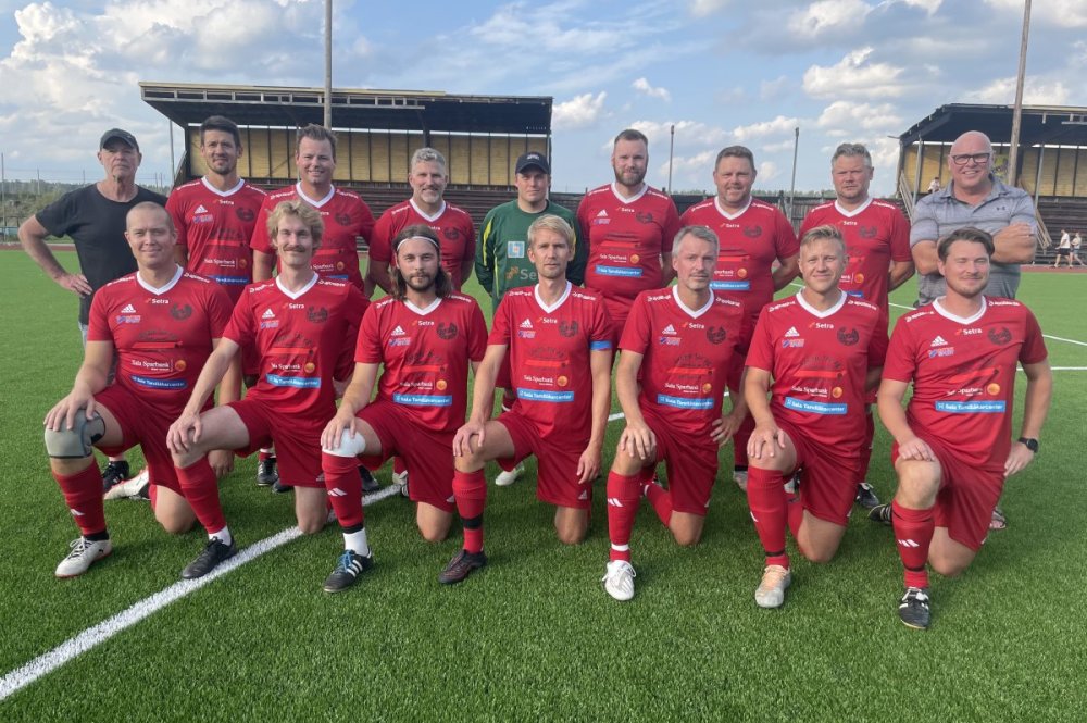För andra året har Sala-Heby Fotboll fått ihop ett veteranlag
