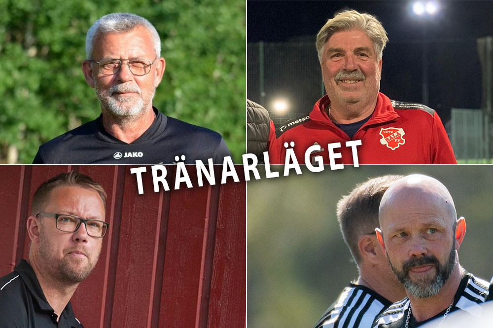 Här har ni tränarläget hos de lokala klubbarna