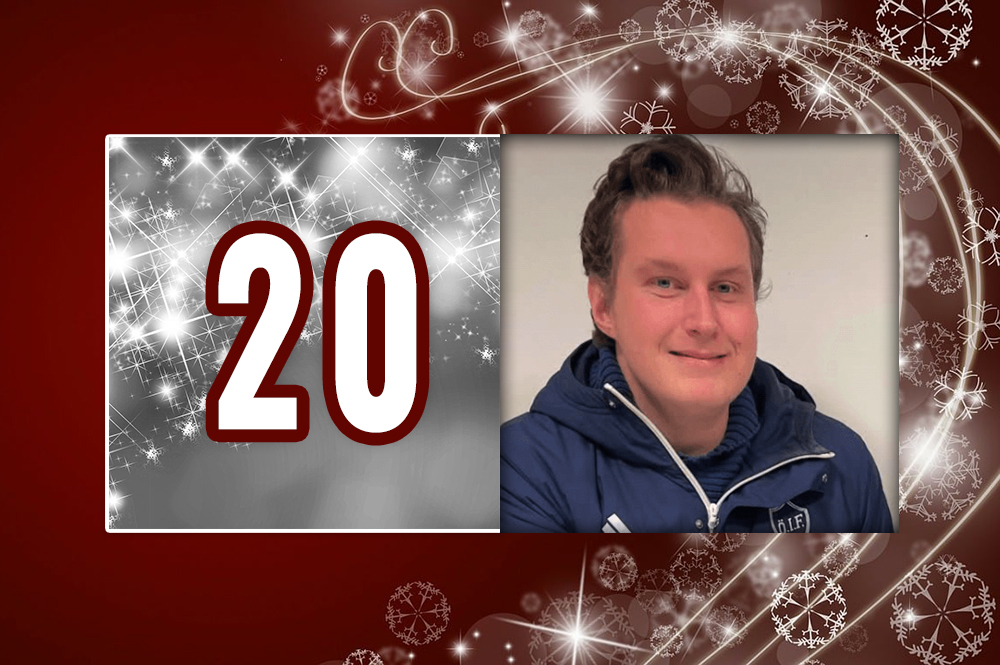 Sala-Heby Fotbolls adventskalender 2025 - Lucka 20 Egon Lind Sala-Heby Fotbolls adventskalender 2025 - Lucka 20 Egon Lind