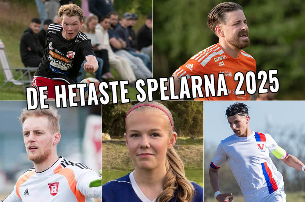 Listan över de hetaste spelarna 2025 - plats 41-45