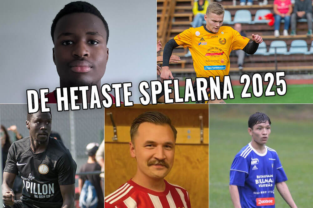 Listan över de hetaste spelarna 2025 - plats 31-35