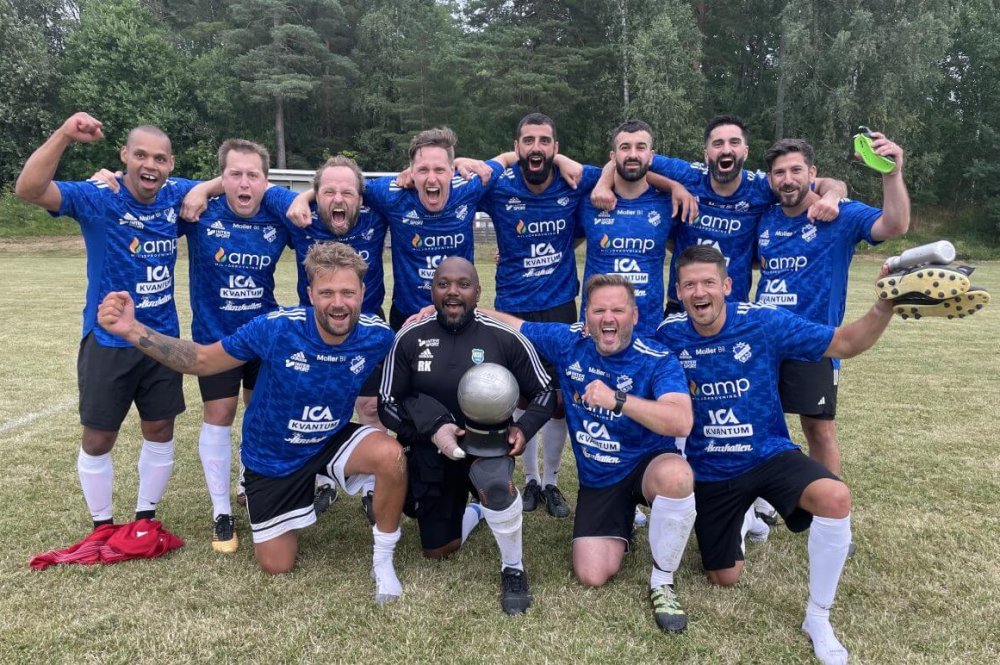 Här har ni de nio lagen som var med på Lindvallen Cup