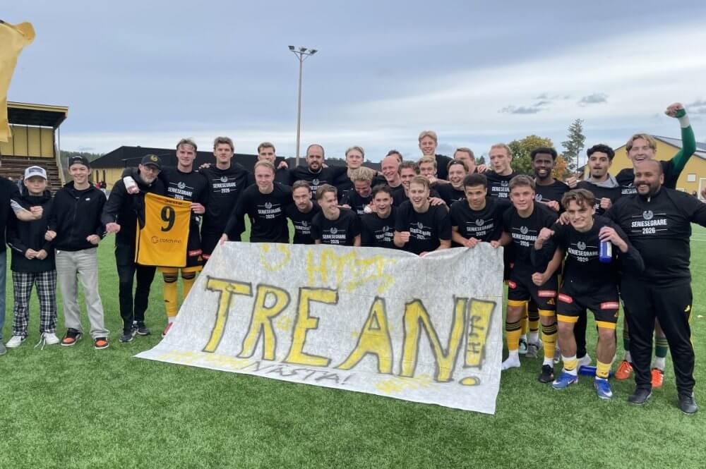 Målkalas när Heby AIF:s Edvin Cajander vann skytteligan - ”Fantastiskt gäng” Målkalas när Heby AIF:s Edvin Cajander vann skytteligan - ”Fantastiskt gäng”