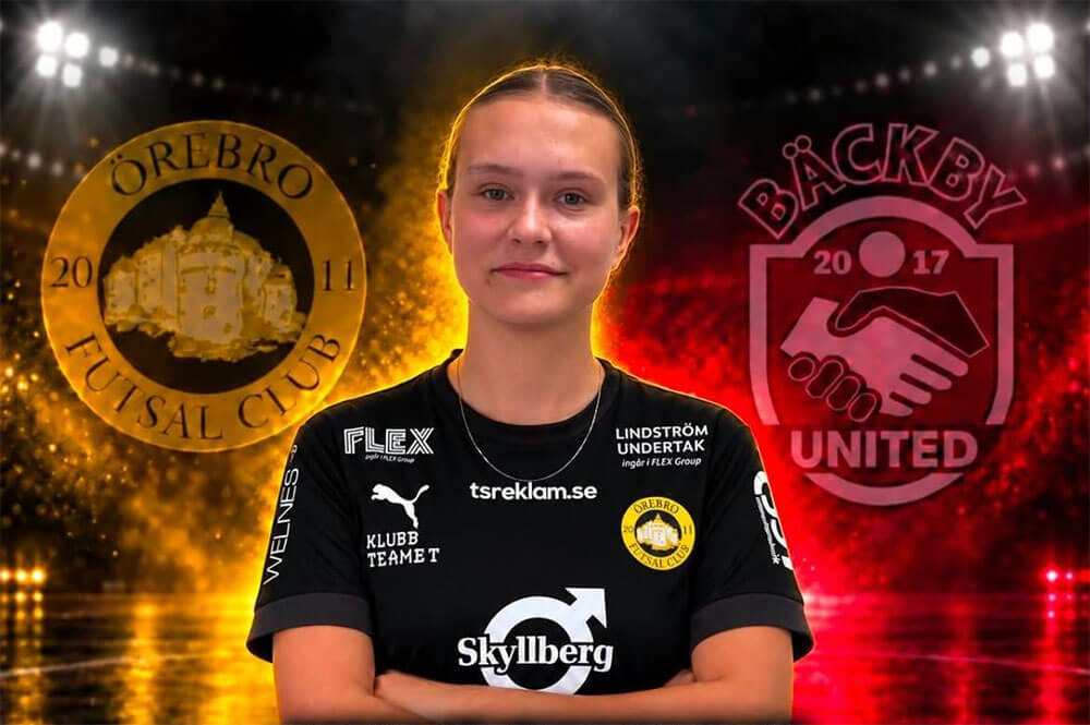 Först Gothia-brons och uppflyttning - nu väntar högsta futsalligan och USA för Malin Först Gothia-brons och uppflyttning - nu väntar högsta futsalligan och USA för Malin